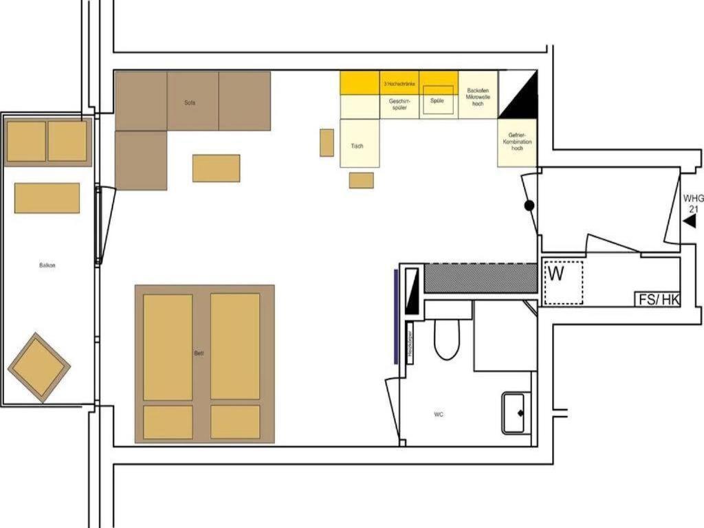 Appartement Portus 21 à BRE Extérieur photo